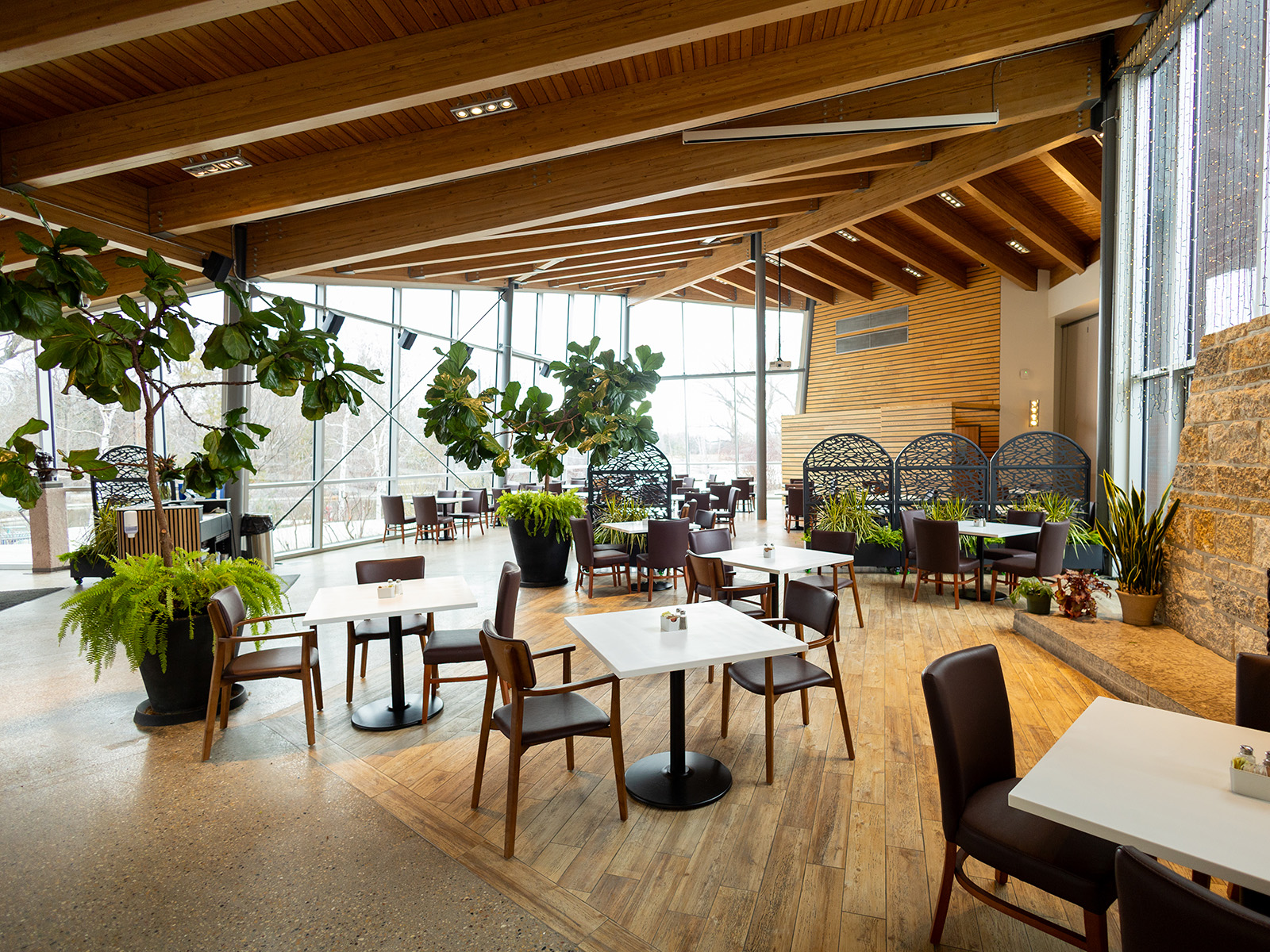 interior view of the restaurant